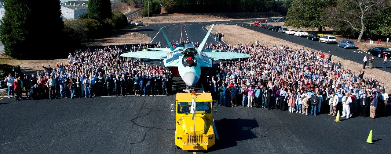 F22 Marietta Rollout