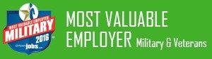 Most Valuable Employer Military & Veterans