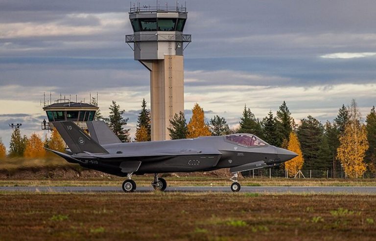 Finland and Lockheed Martin Celebrate Historic Arrival of First Finnish F-35