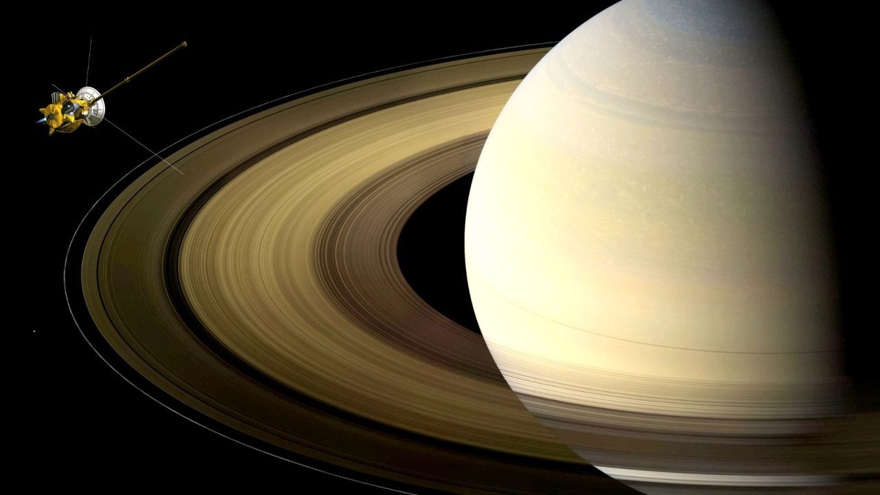 The Cassini Spacecraft Enters Saturn Orbit With Help From Lockheed Martin- Built Propulsion Module