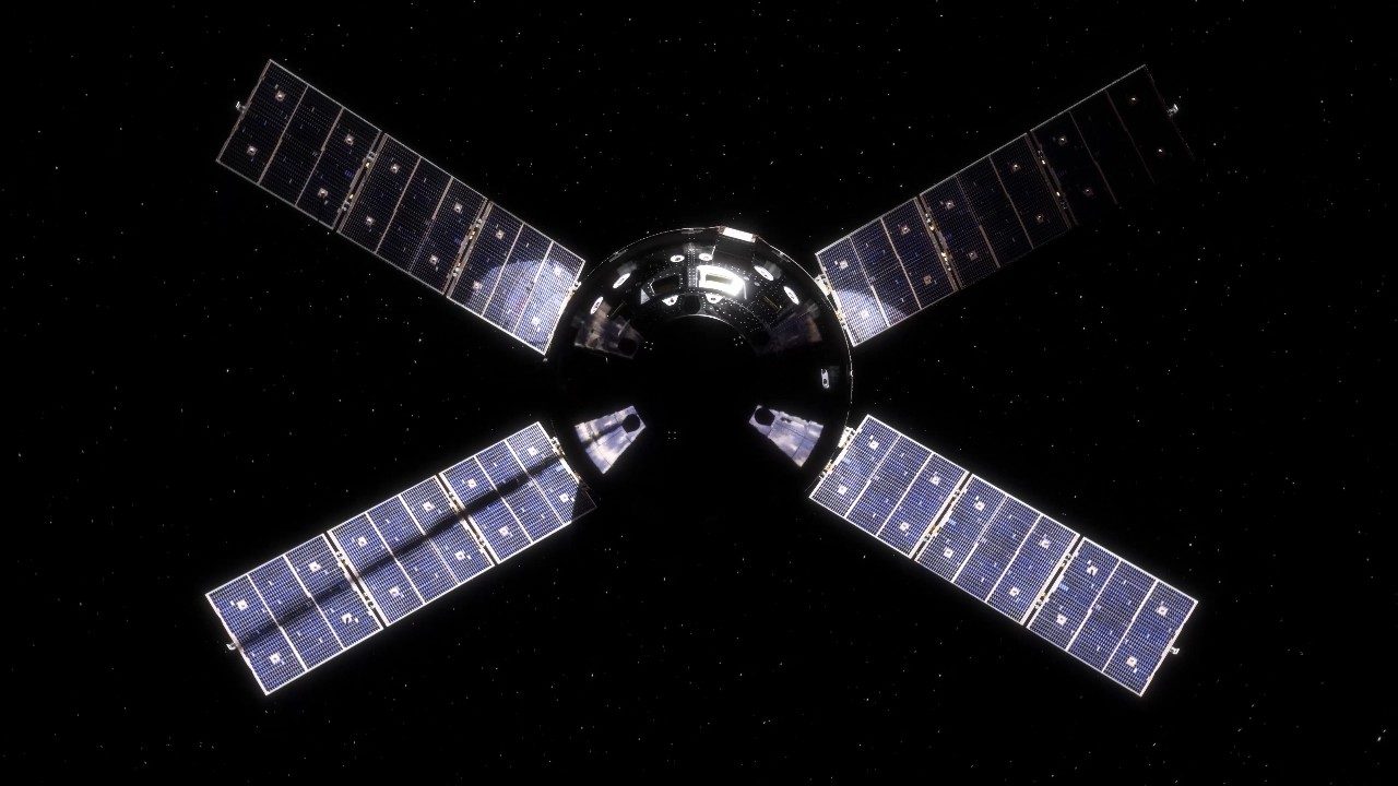 Orion Artemis II Render